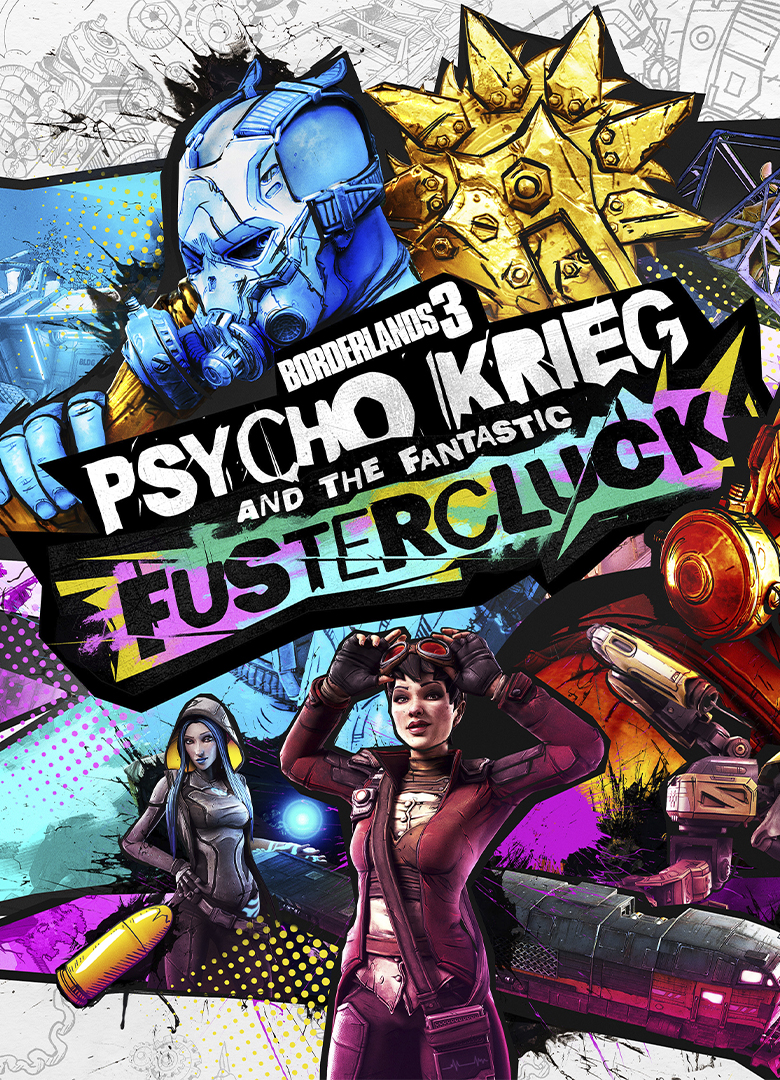 Обложка игры Borderlands 3: Psycho Krieg and the Fantastic Fustercluck