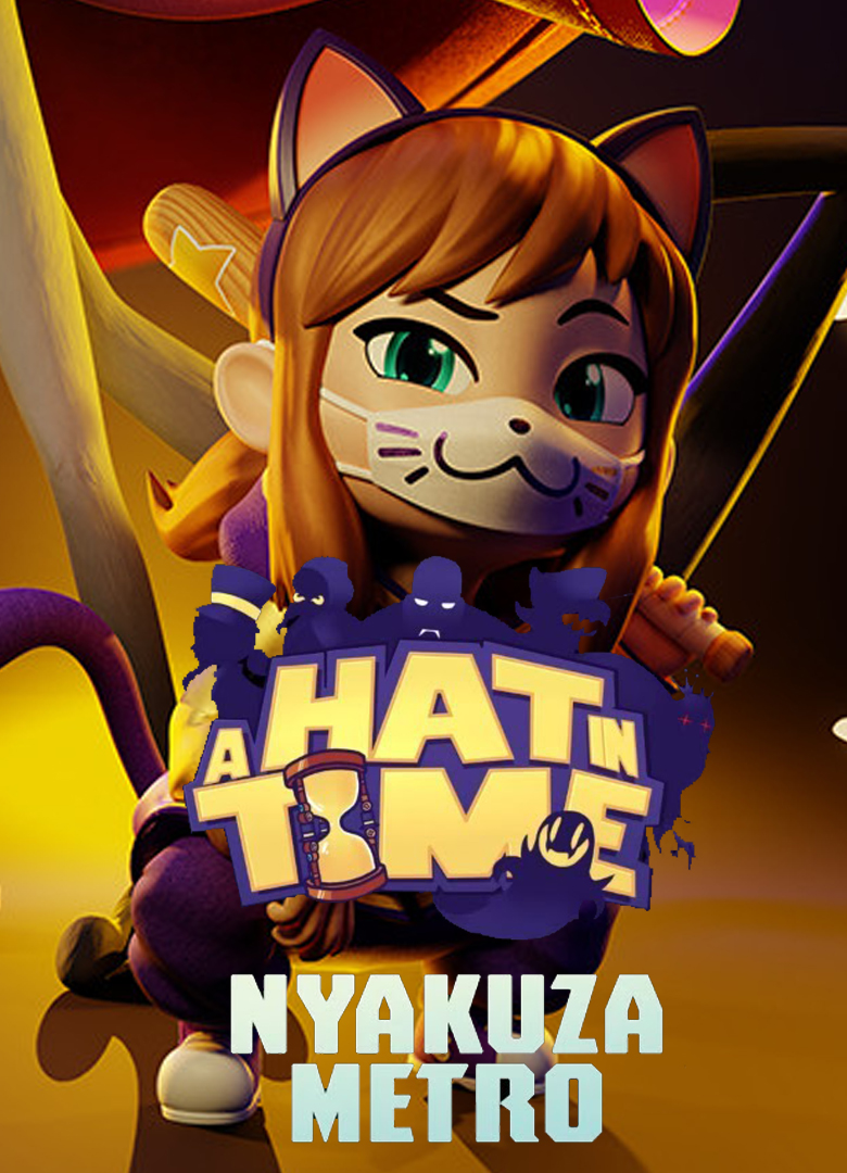 Обложка игры A Hat in Time: Nyakuza Metro