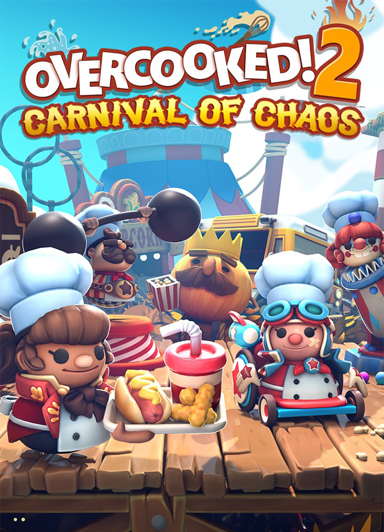 Обложка игры Overcooked! 2: Carnival of Chaos