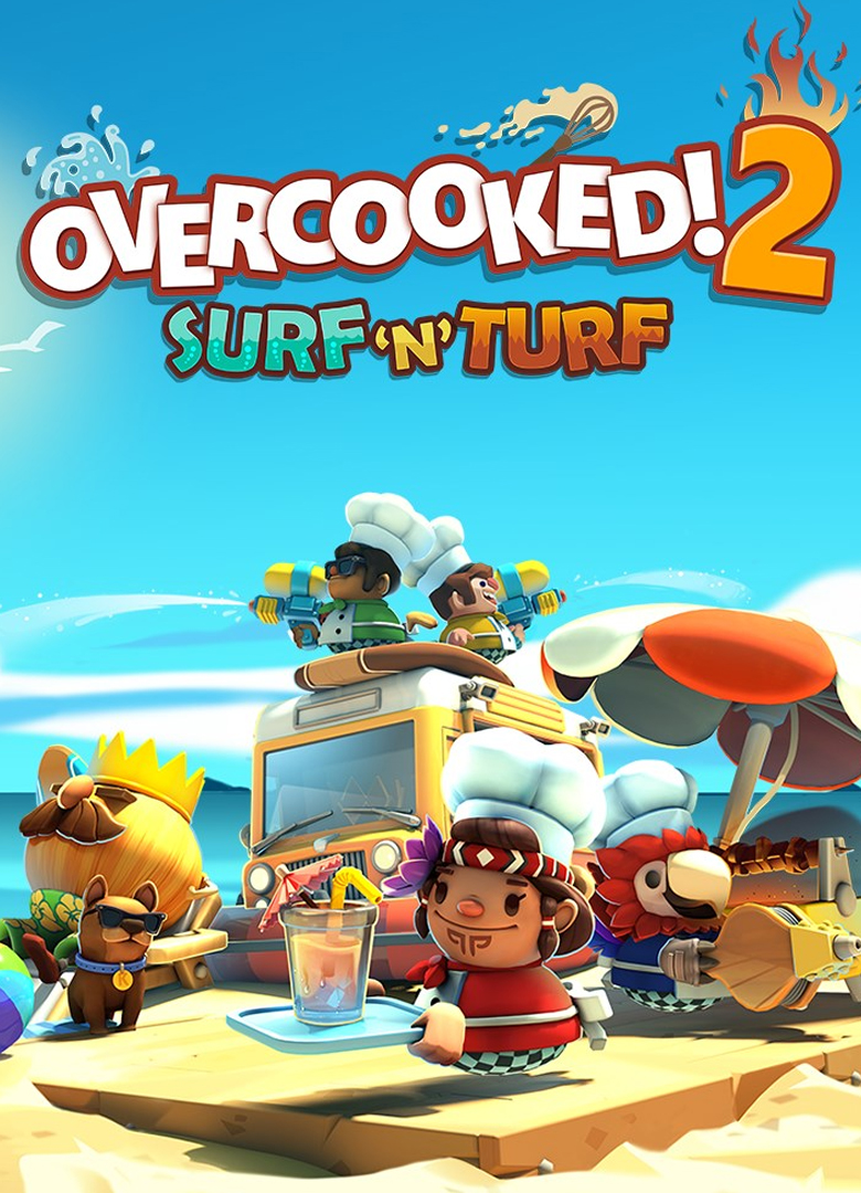 Обложка игры Overcooked! 2 - Surf 'n' Turf