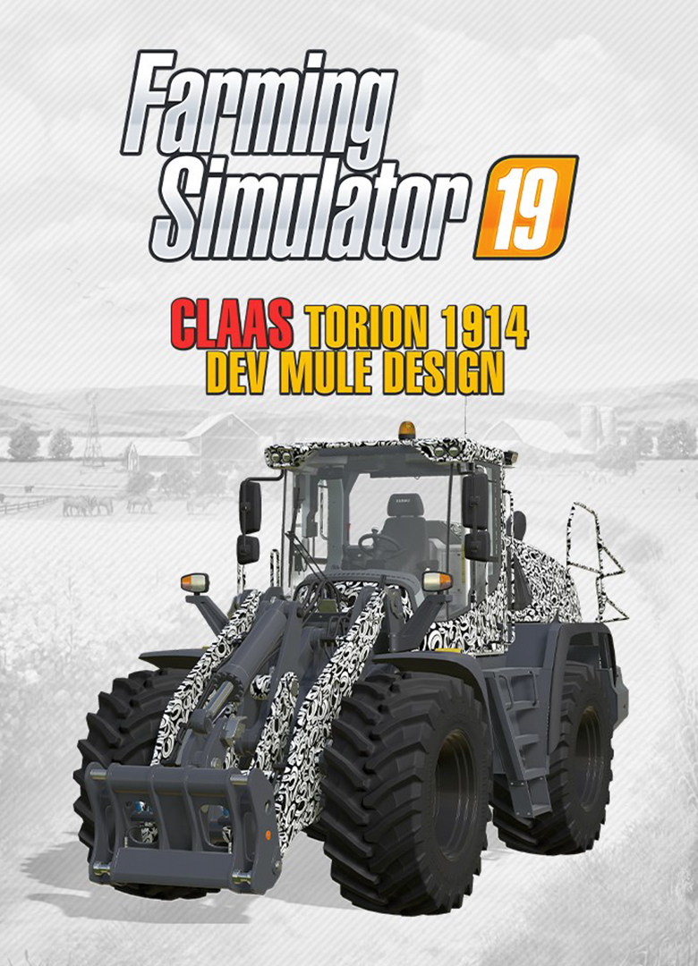 Обложка игры Farming Simulator 19: CLAAS TORION 1914 Dev Mule