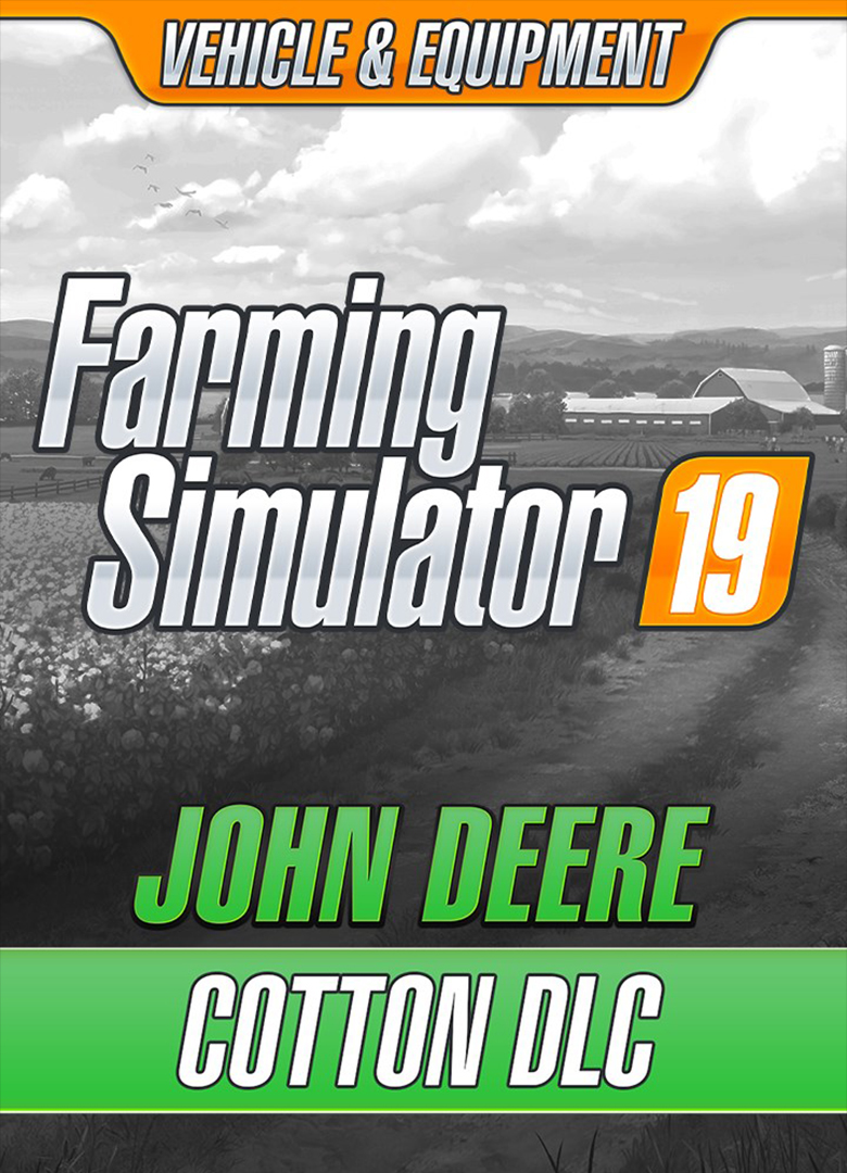 Обложка игры Farming Simulator 19: John Deere Cotton