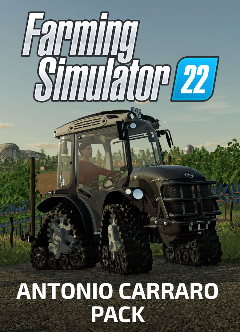 Обложка игры Farming Simulator 22: Antonio Carraro
