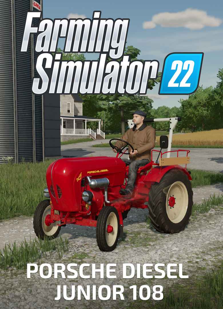 Обложка игры Farming Simulator 22: Porsche Diesel Junior 108