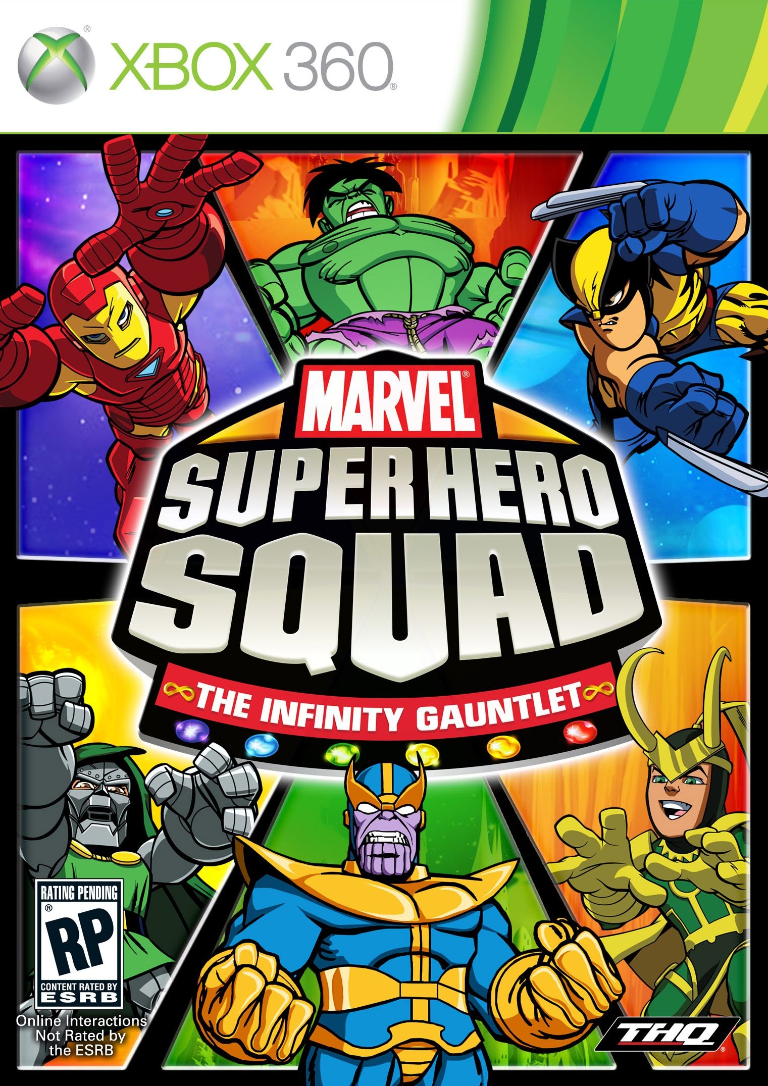 Обложка игры Marvel Super Hero Squad: The Infinity Gauntlet