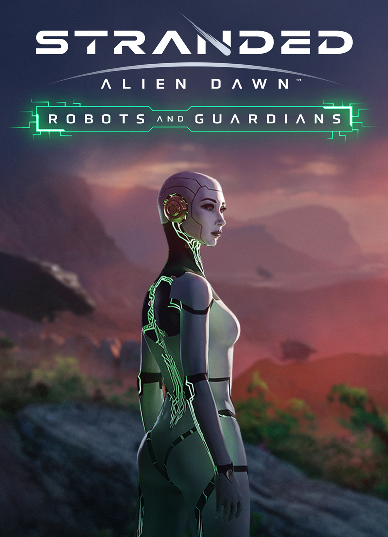 Обложка игры Stranded: Alien Dawn - Robots and Guardians