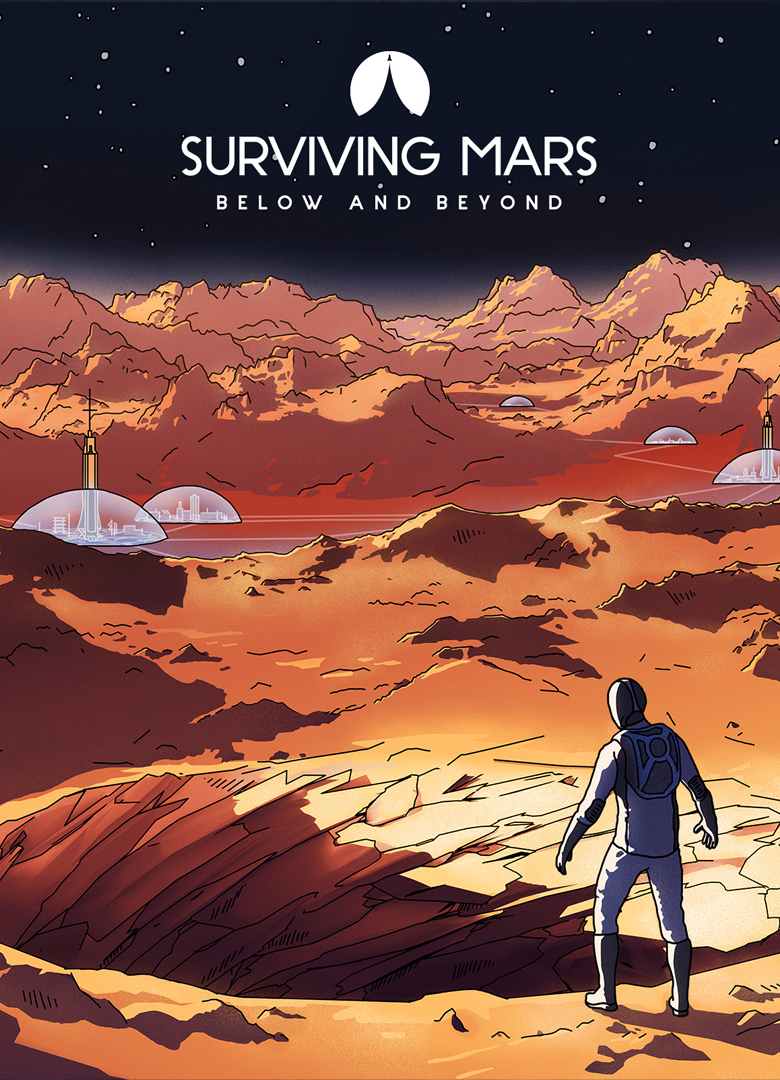 Обложка игры Surviving Mars: Below and Beyond