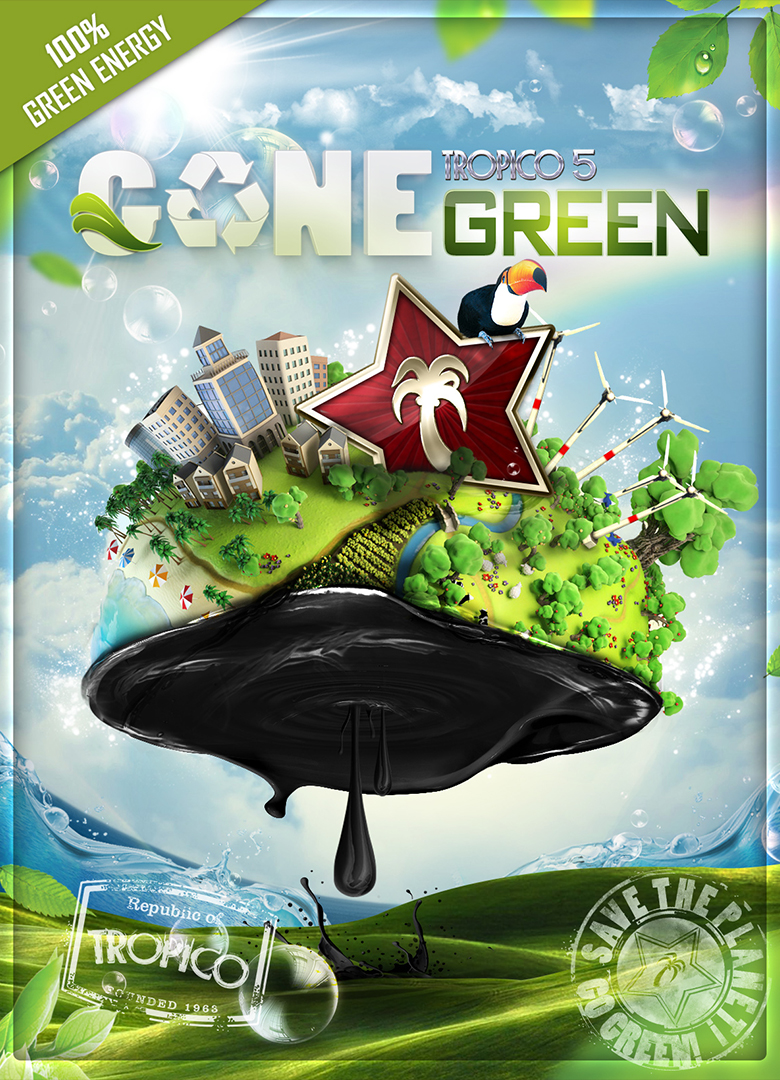 Обложка игры Tropico 5: Gone Green