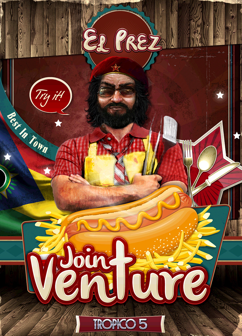 Обложка игры Tropico 5: Joint Venture