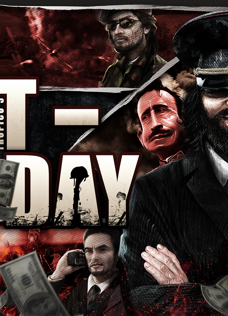 Обложка игры Tropico 5: T-Day