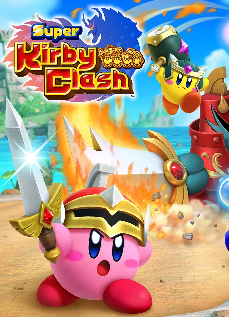 Обложка игры Super Kirby Clash