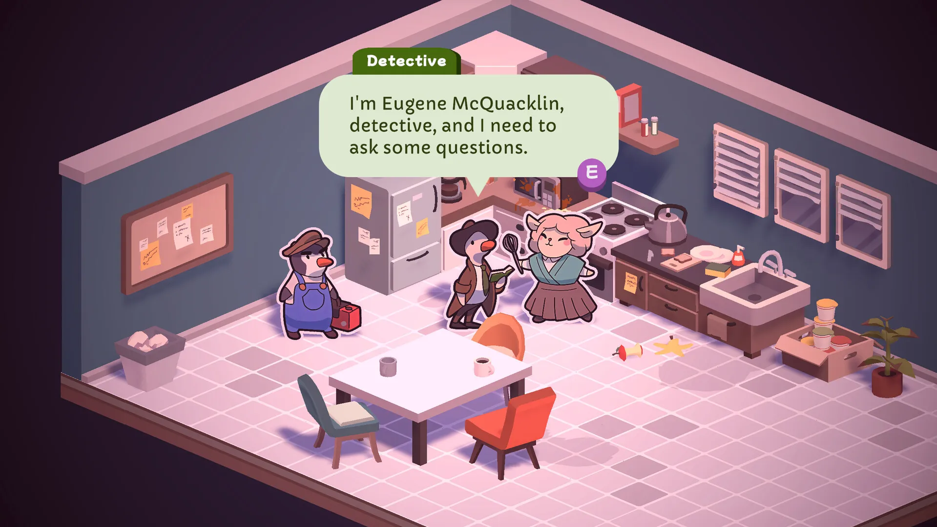 Скриншот из игры Duck Detective: The Secret Salami - 3