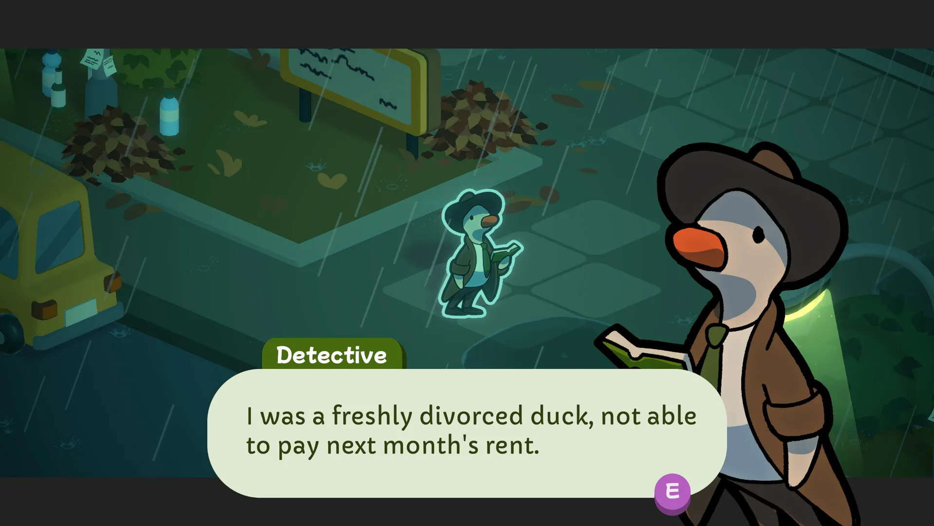 Скриншот из игры Duck Detective: The Secret Salami - 7