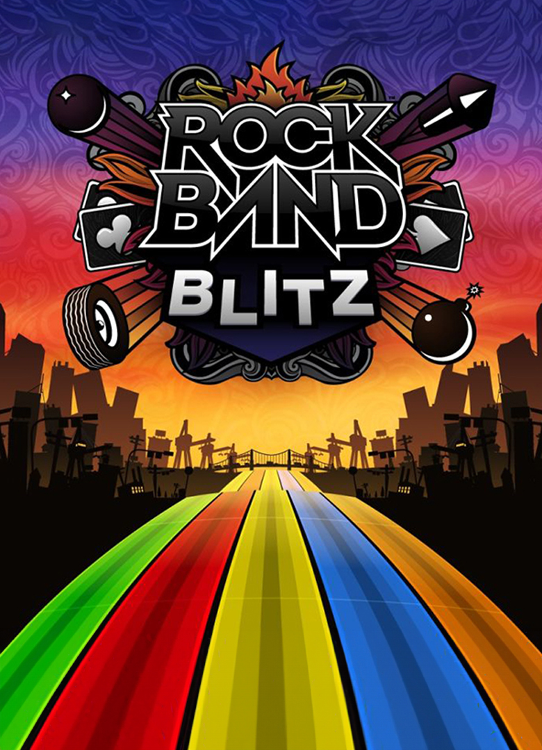 Обложка игры Rock Band Blitz