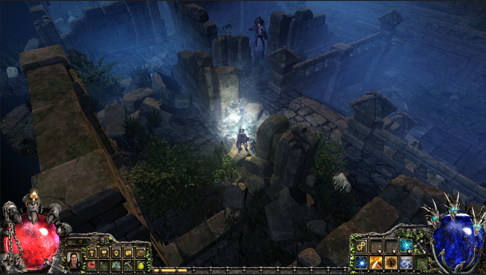 Скриншот из игры Glory Warrior : Lord of Darkness - 1