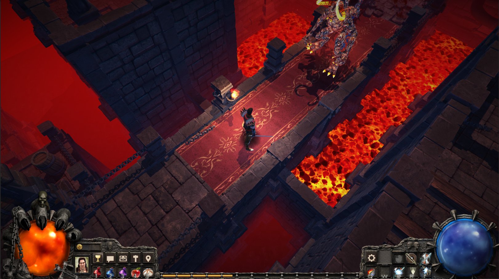 Скриншот из игры Glory Warrior : Lord of Darkness - 2