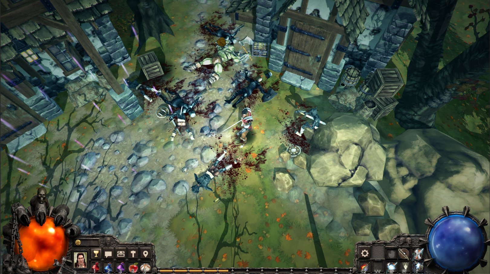 Скриншот из игры Glory Warrior : Lord of Darkness - 5