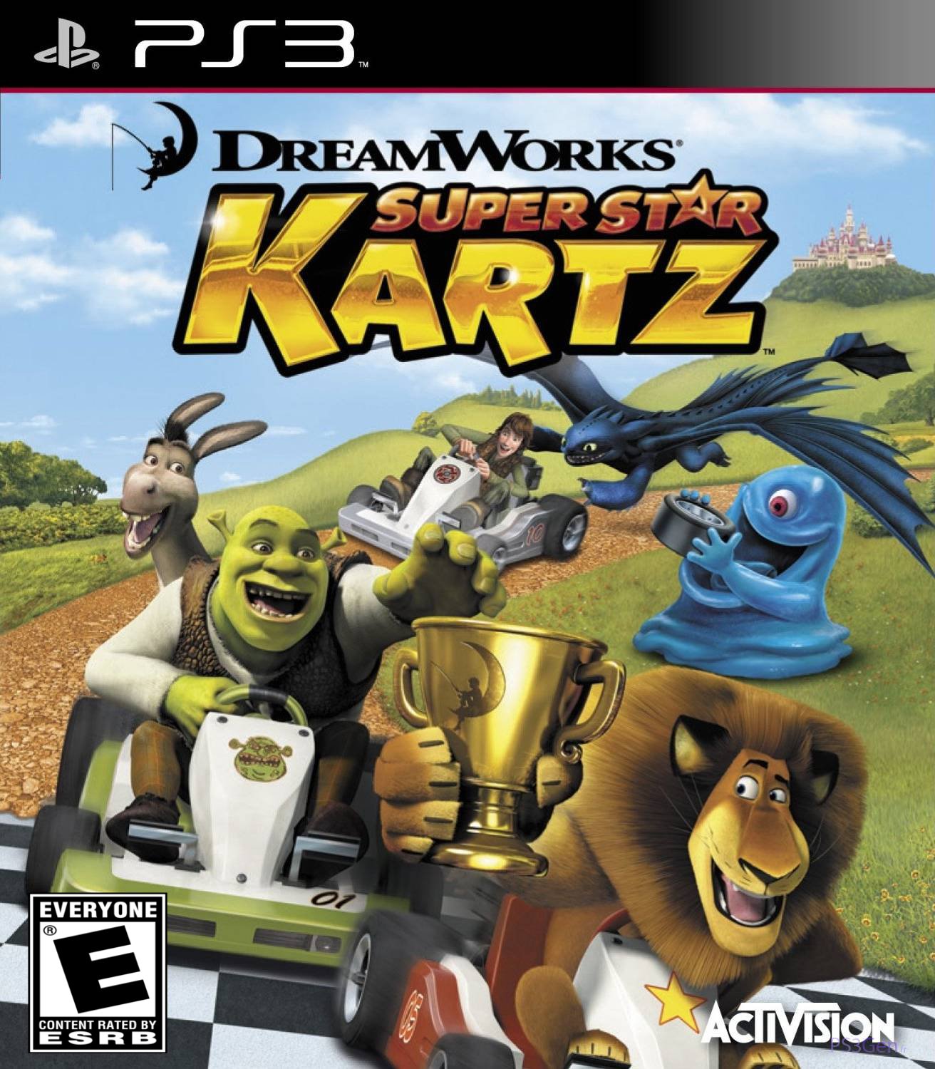 Обложка игры DreamWorks Super Star Kartz