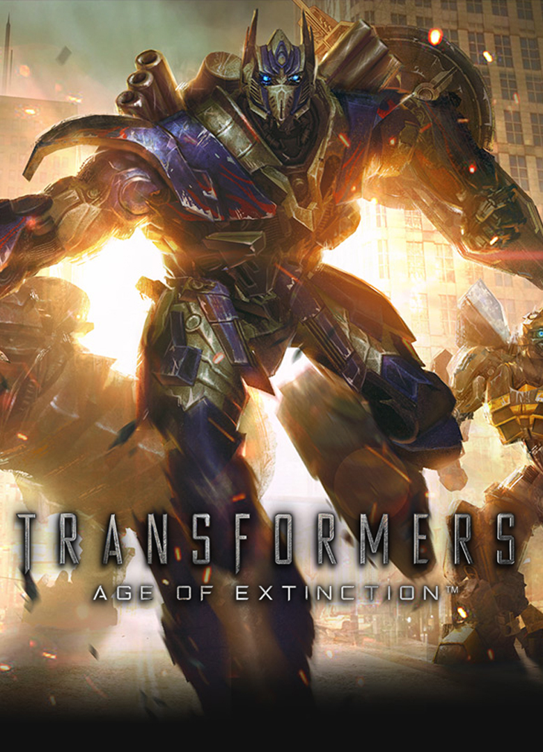 Обложка игры Transformers: Age of Extinction - The Official Game