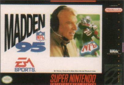 Обложка игры Madden NFL 95