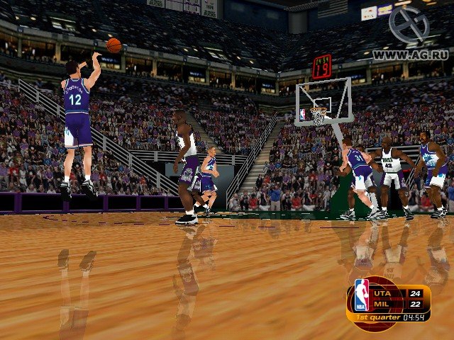 Скриншот из игры NBA Inside Drive 2000 - 3