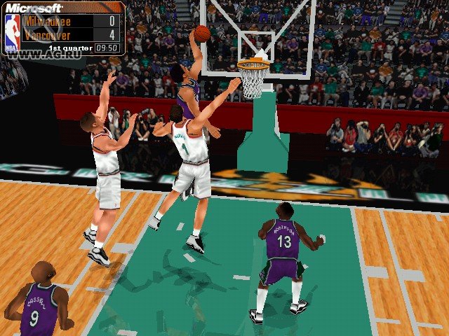 Скриншот из игры NBA Inside Drive 2000 - 1