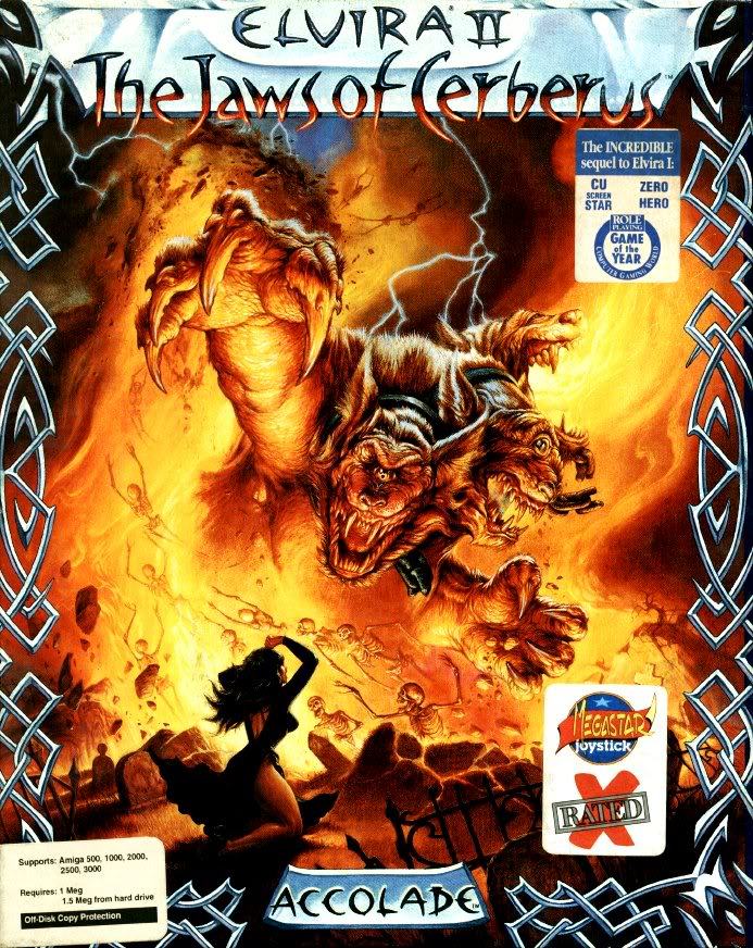 Обложка Elvira 2: The Jaws of Cerberus