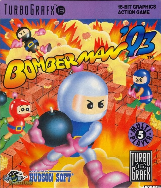 Обложка игры Bomberman '93