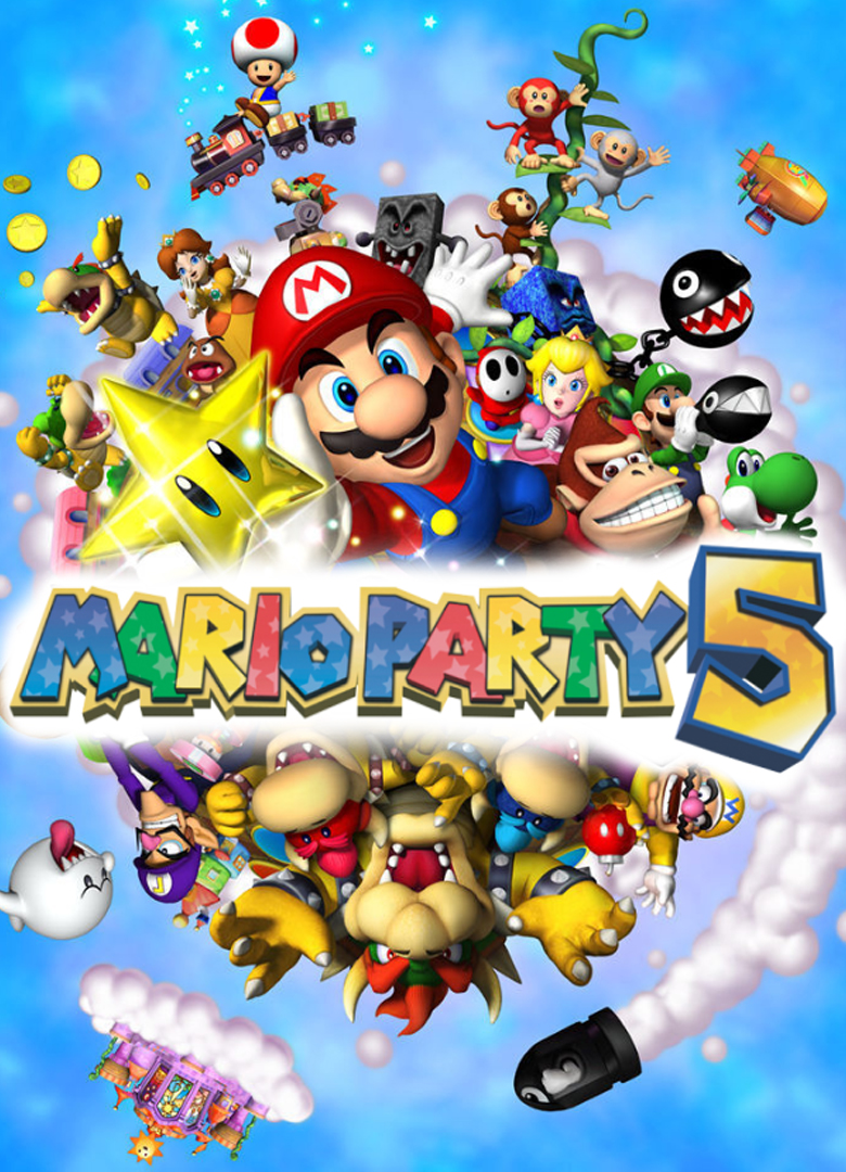 Обложка Mario Party 5