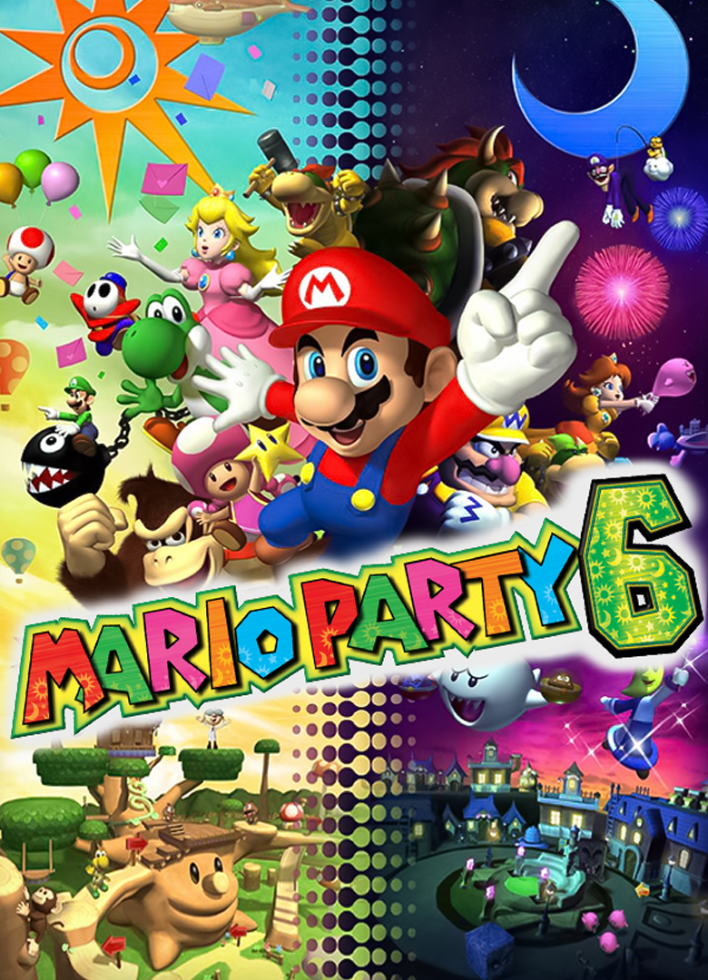 Обложка Mario Party 6