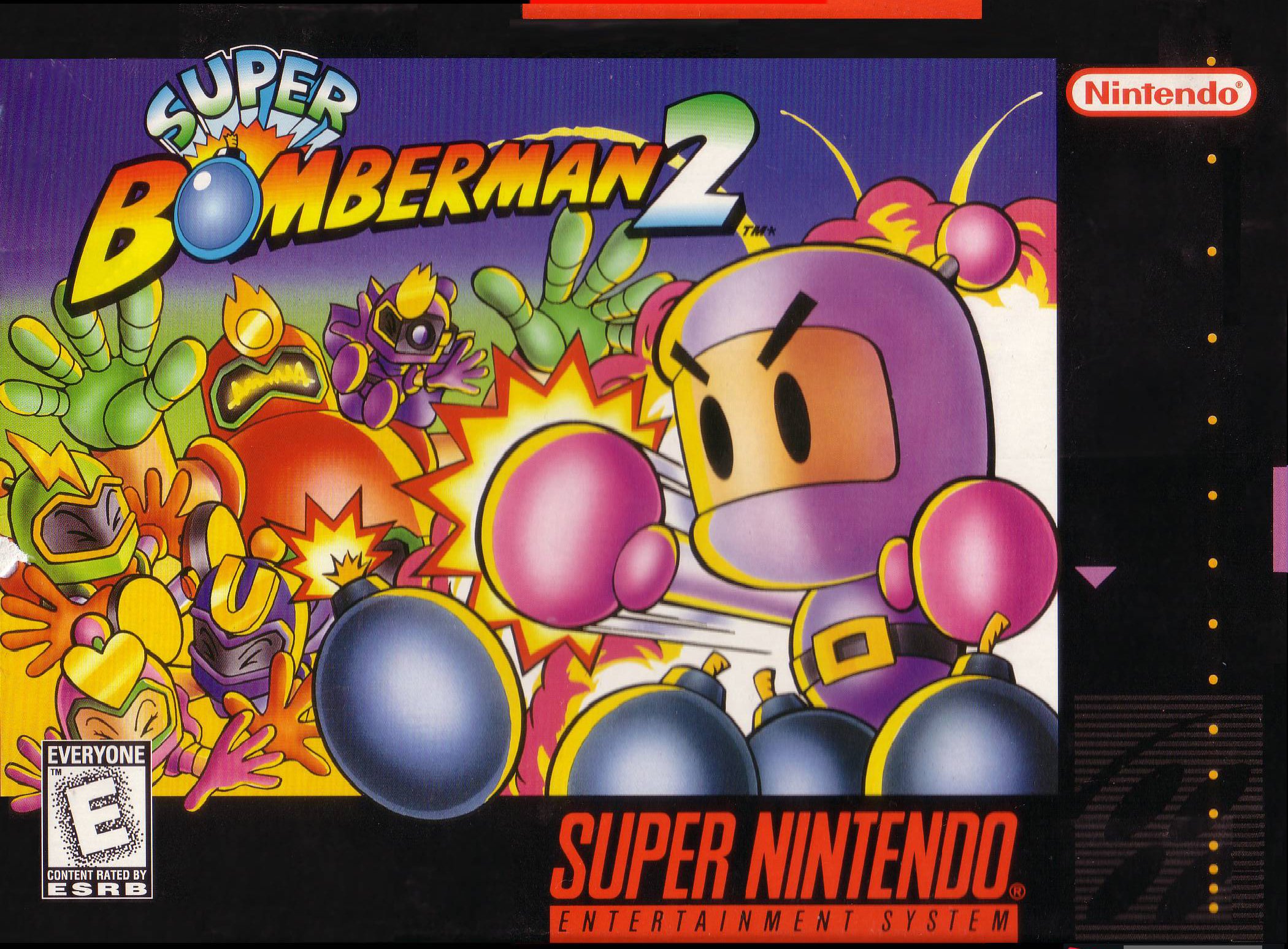 Обложка Super Bomberman 2