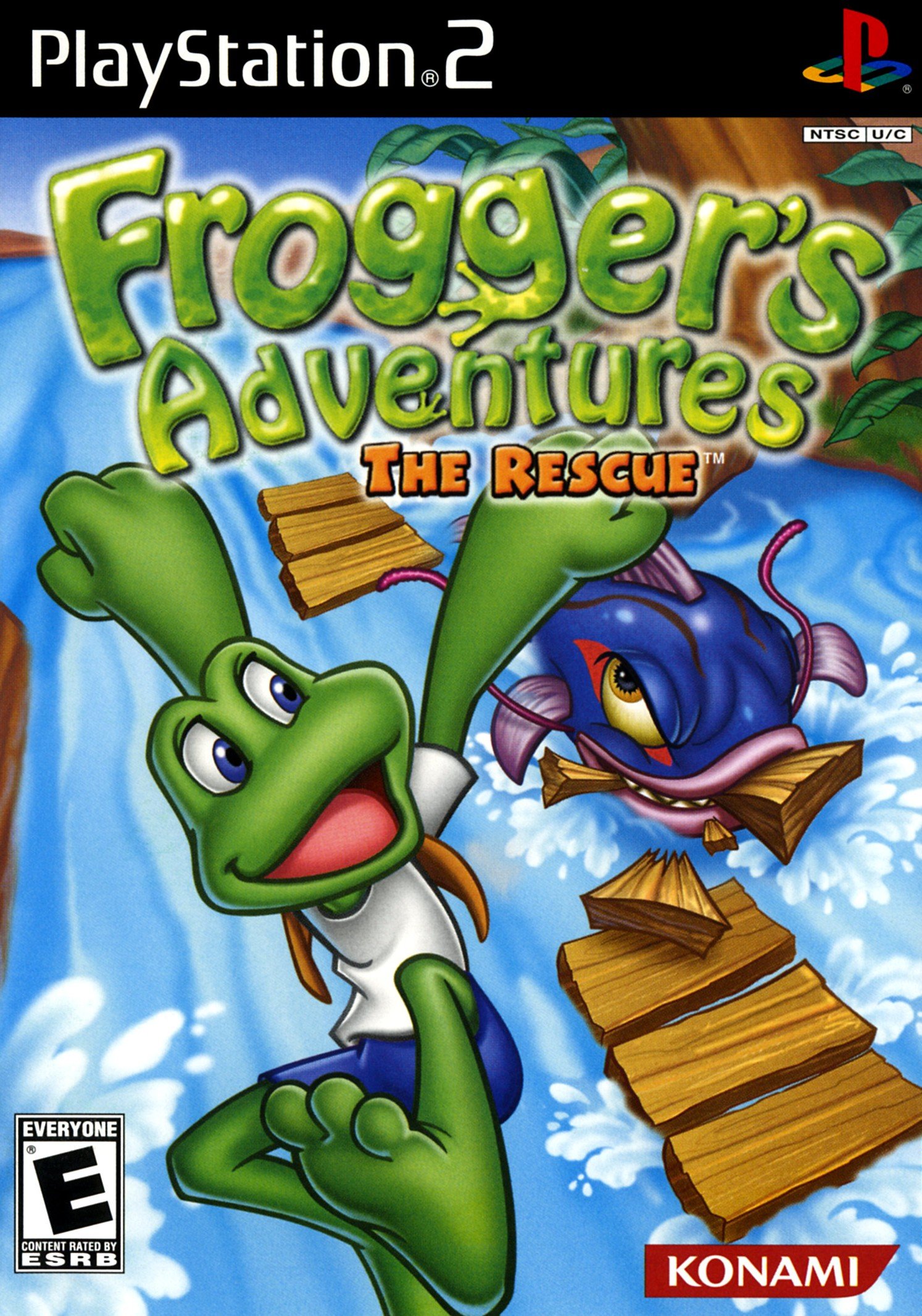 Обложка игры Frogger`s Adventures: The Rescue