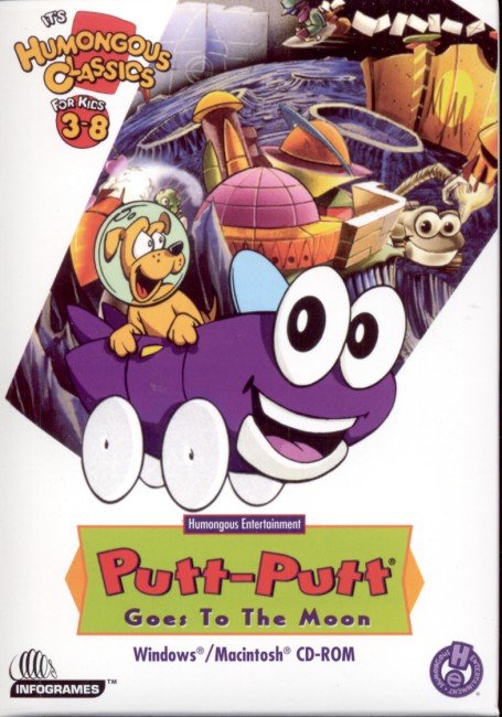 Обложка игры Putt-Putt Goes to the Moon