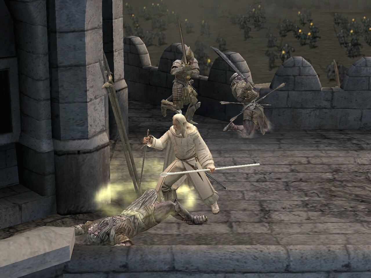 Скриншот из игры The Lord of the Rings: The Return of the King - 23