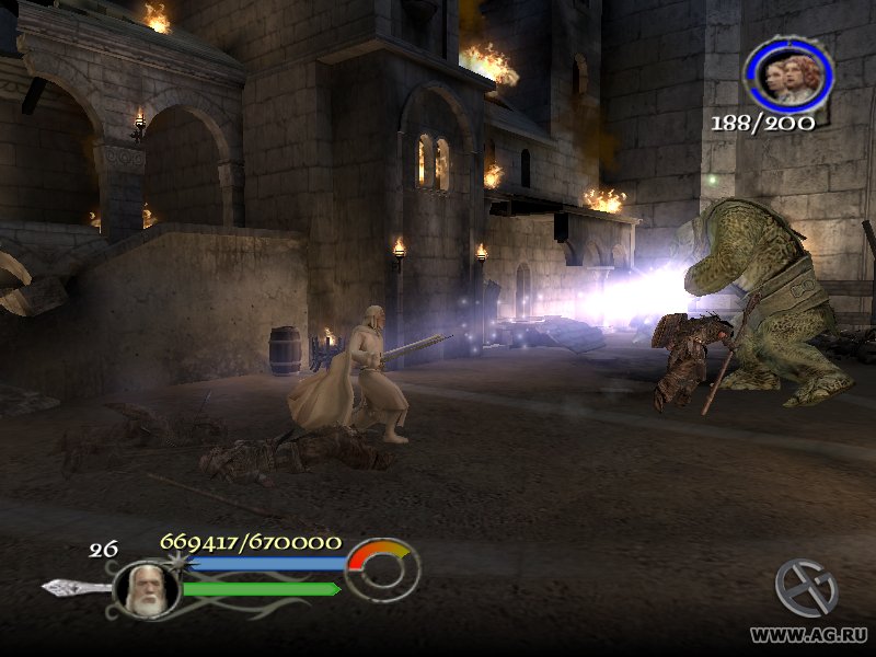 Скриншот из игры The Lord of the Rings: The Return of the King - 38