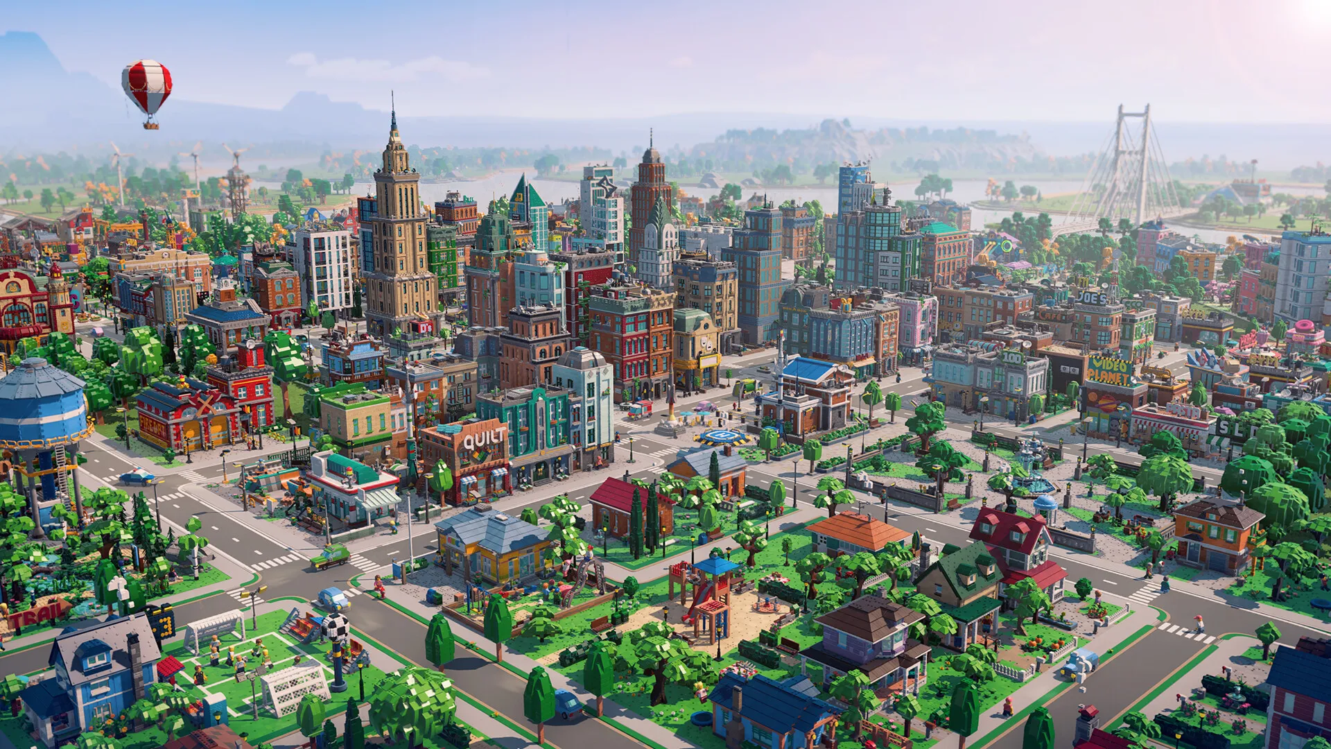 Скриншот из игры LEGO Skylines - 1