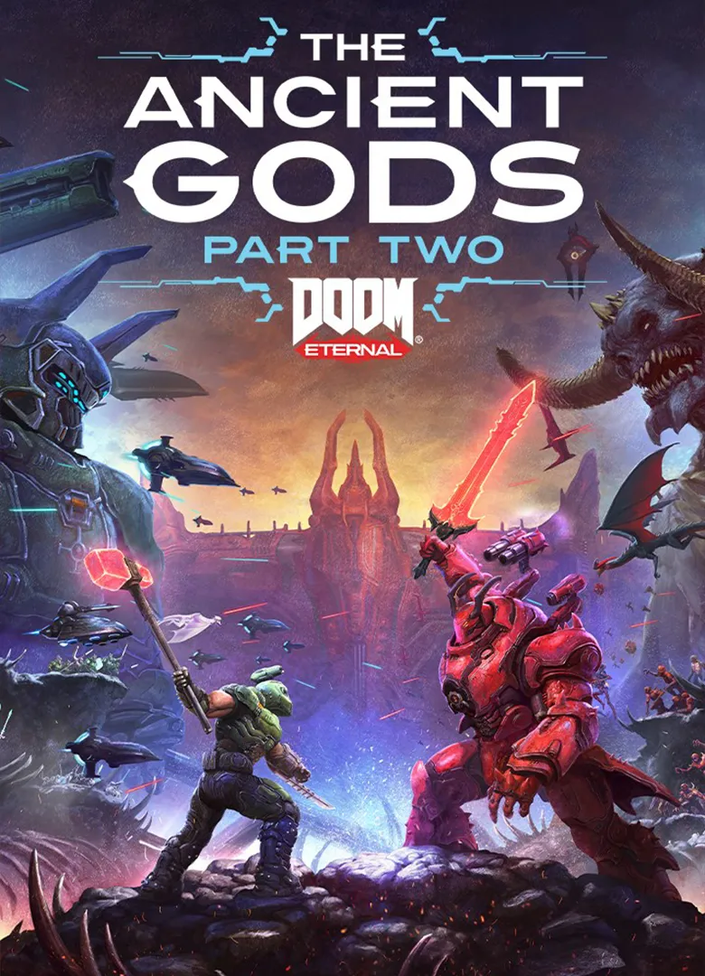 Обложка игры DOOM Eternal: The Ancient Gods, Part Two