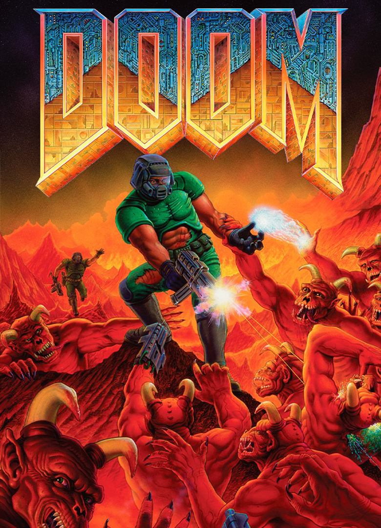 Обложка игры The Ultimate Doom