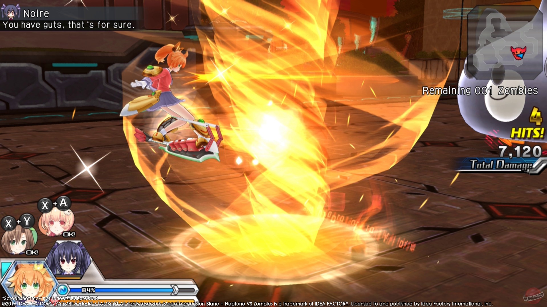 Скриншот из игры MegaTagmension Blanc + Neptune VS Zombies - 10