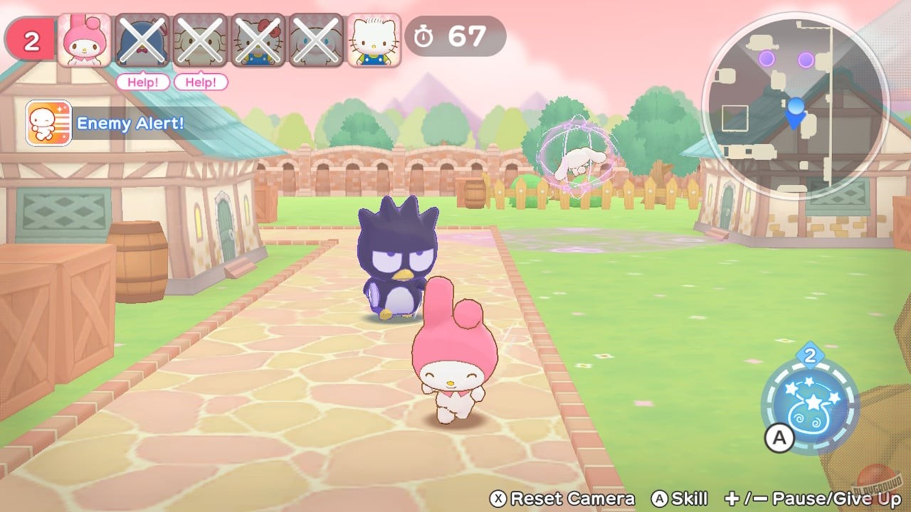 Скриншот из игры Hello Kitty and Friends: Freeze Tag Party - 2