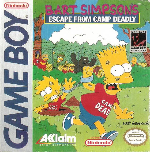 Обложка Bart Simpson's Escape from Camp Deadly
