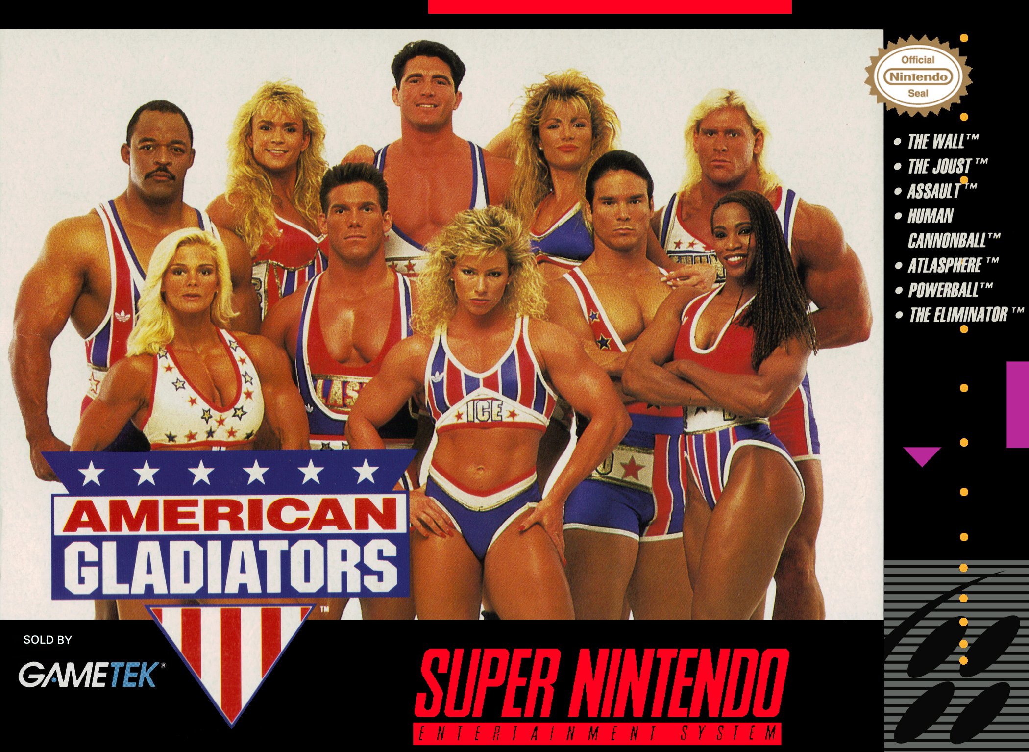 Обложка American Gladiators