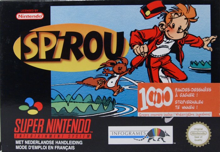 Обложка Spirou
