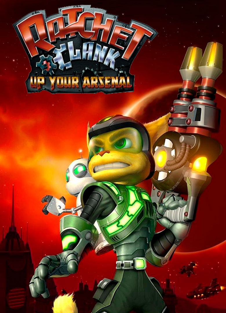 Обложка игры Ratchet & Clank: Up Your Arsenal
