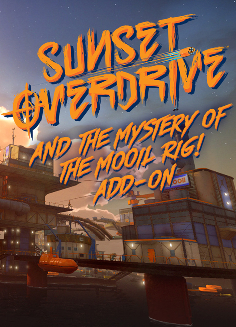 Обложка игры Sunset Overdrive: and the Mystery of the Mooil Rig