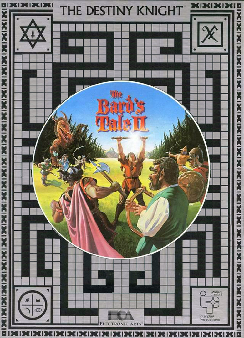 Обложка игры The Bard's Tale 2: The Destiny Knight