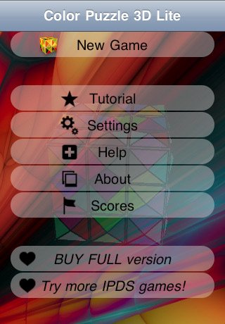 Скриншот из игры Color Puzzle 3D - 1