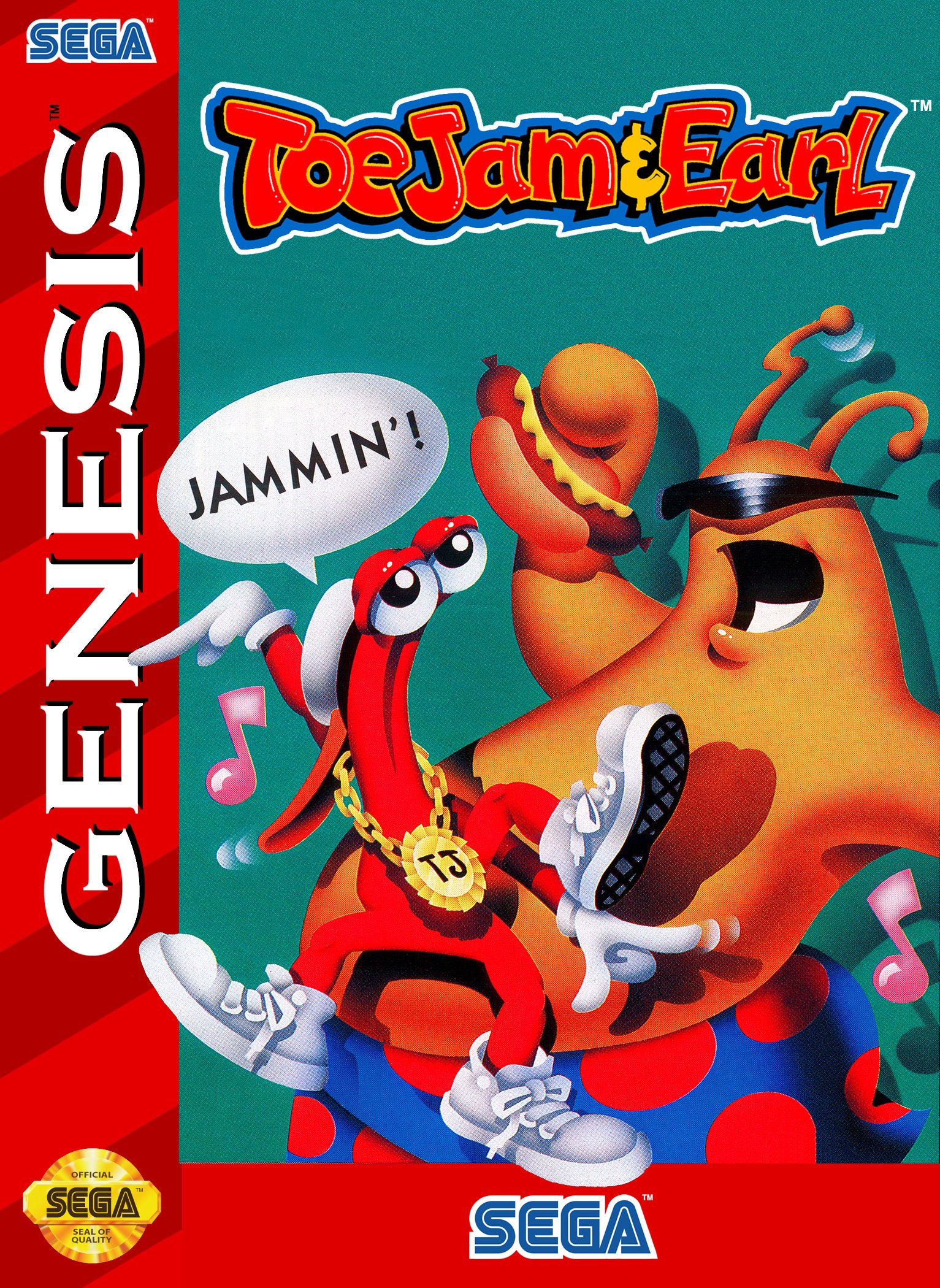 Обложка игры ToeJam & Earl