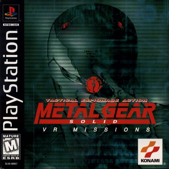 Обложка Metal Gear Solid: VR Missions