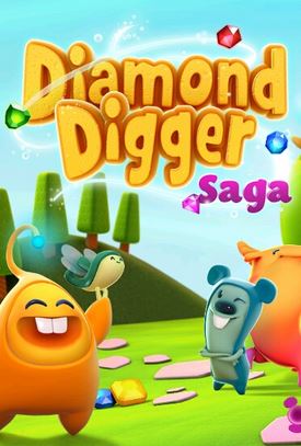 Обложка игры Diamond Digger Saga
